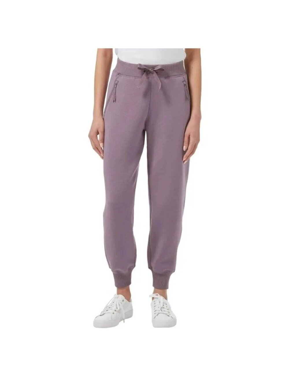NWT Kirkland Signature Women's M Active Jogger Scuba Pants Purple P0723